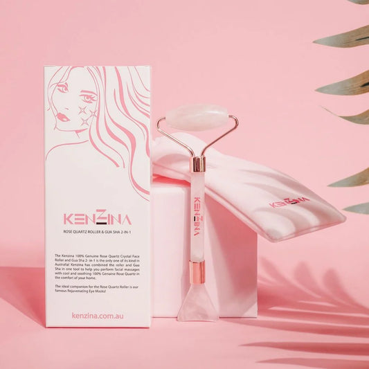 Kenzina - Face Roller & Gua Sha 2-in-1